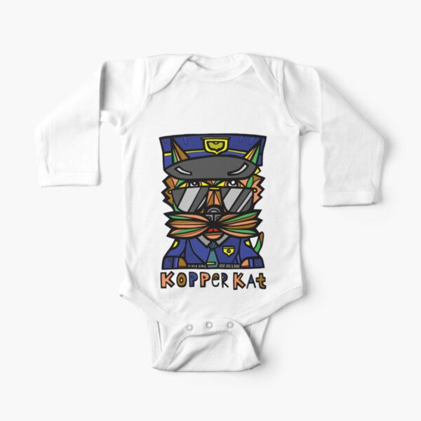 "Kopper Kat" Long Sleeve Baby One-Piece