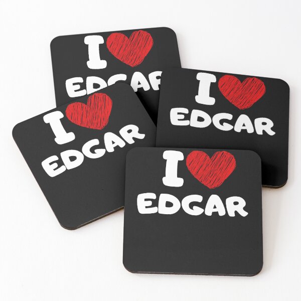 Item preview, I Love Edgar, I Heart Edgar Family lover designed and sold by Chillax Art.