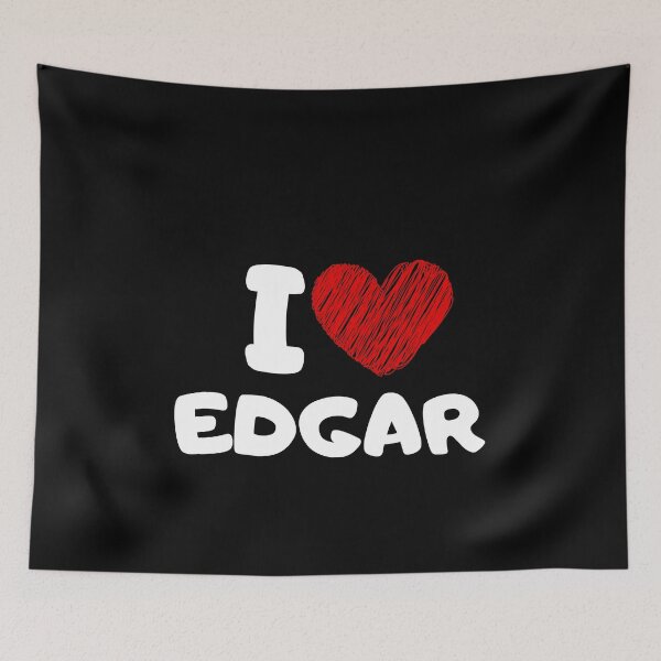 Item preview, I Love Edgar, I Heart Edgar Family lover designed and sold by Chillax Art.