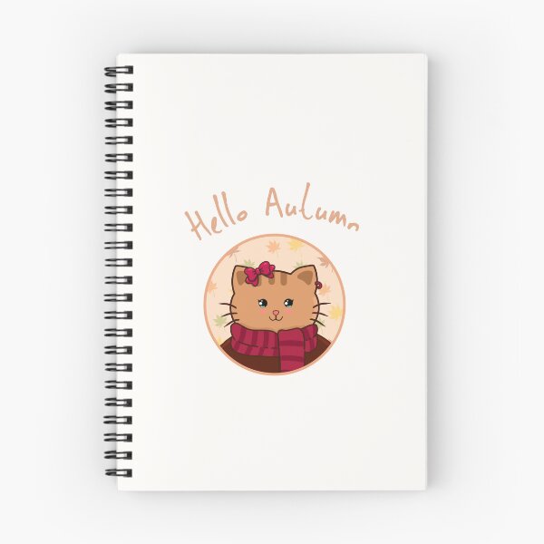 Aperçu de l'œuvre Adorable chat en automne créée et vendue par Hello-Cuties.