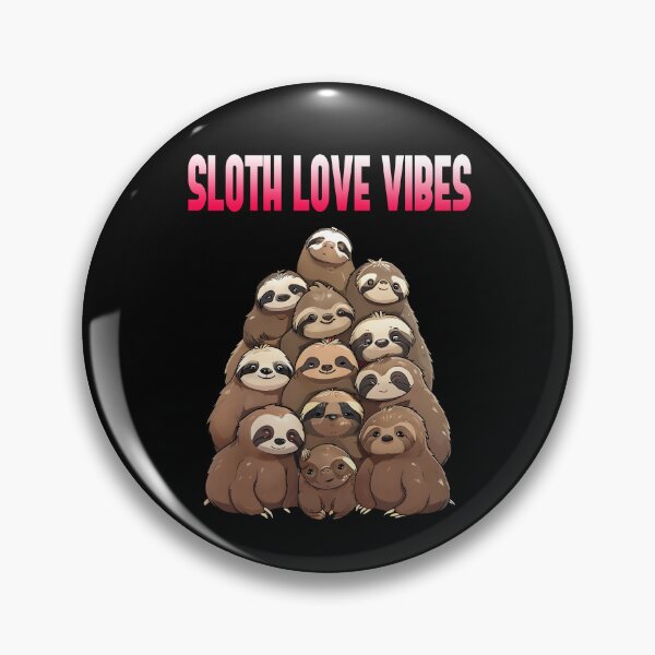 Item preview, Sloth Love Vibes designed and sold by RetroPop23.