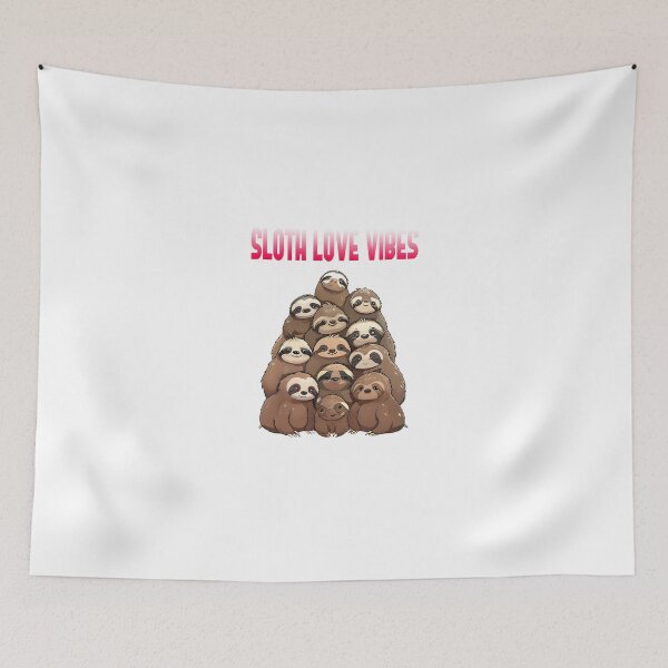 Item preview, Sloth Love Vibes designed and sold by RetroPop23.