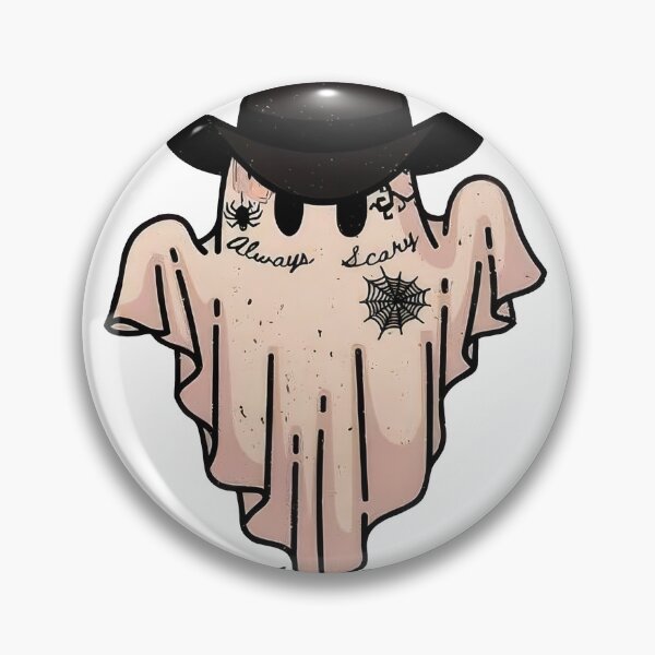 Item preview, ghost cowboy retro halloween designed and sold by Celestia1l24.