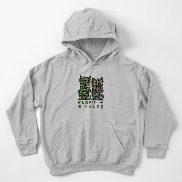 "Perfection Builds" Kids Pullover Hoodie