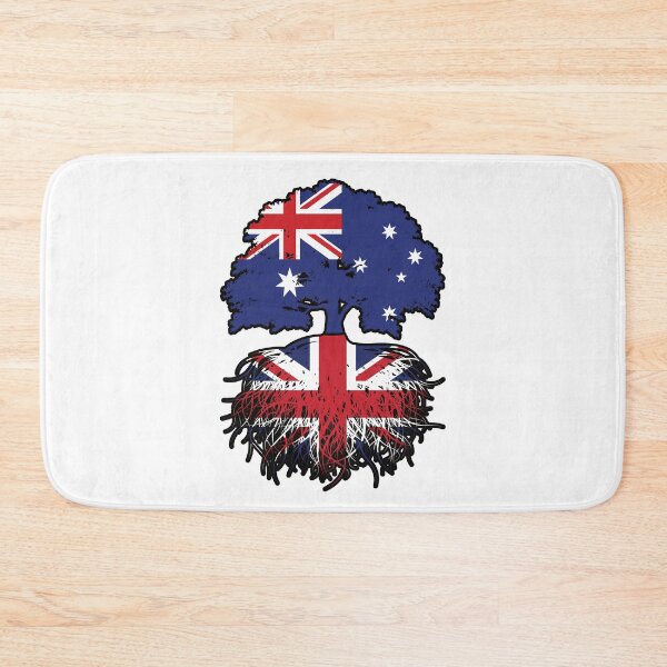 Item preview, UK British Australian Australia Tree Roots Flag designed and sold by FlagX.