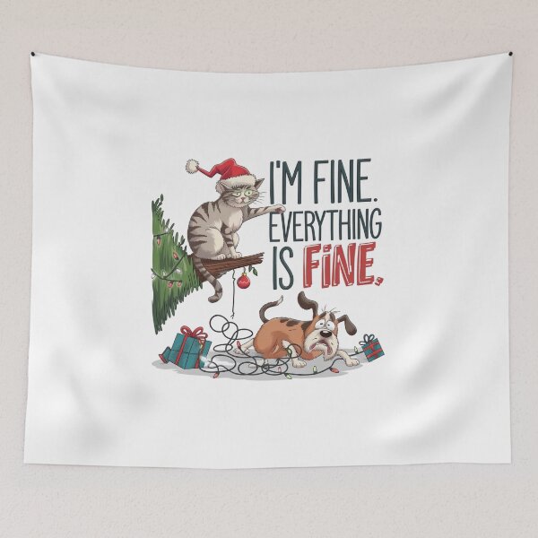 Item preview, i'm fine everything is fine designed and sold by jkrphoto.