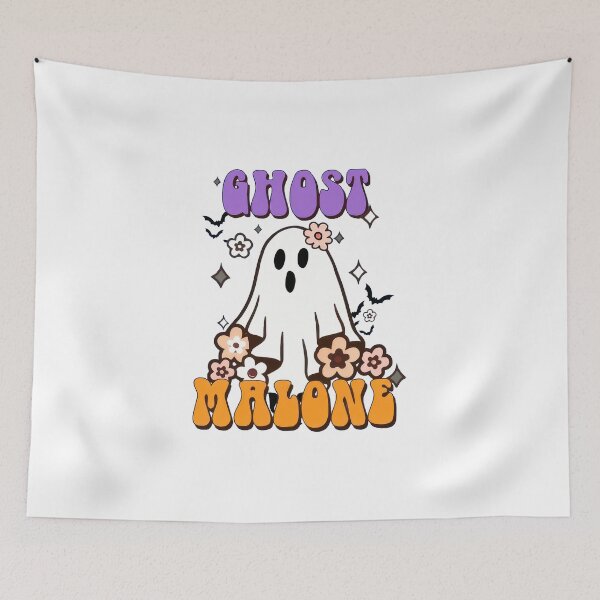 Item preview, Ghost Flowers Funny Halloween Retro 90s designed and sold by Celestia1l24.