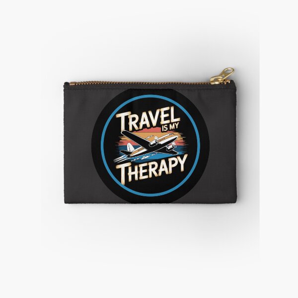 Item preview, Travel is my Therapy designed and sold by CookiesMerch.