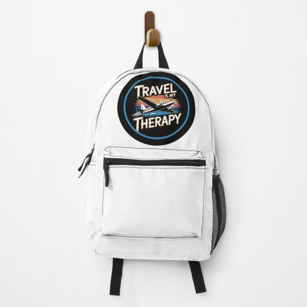 Item preview, Travel is my Therapy designed and sold by CookiesMerch.