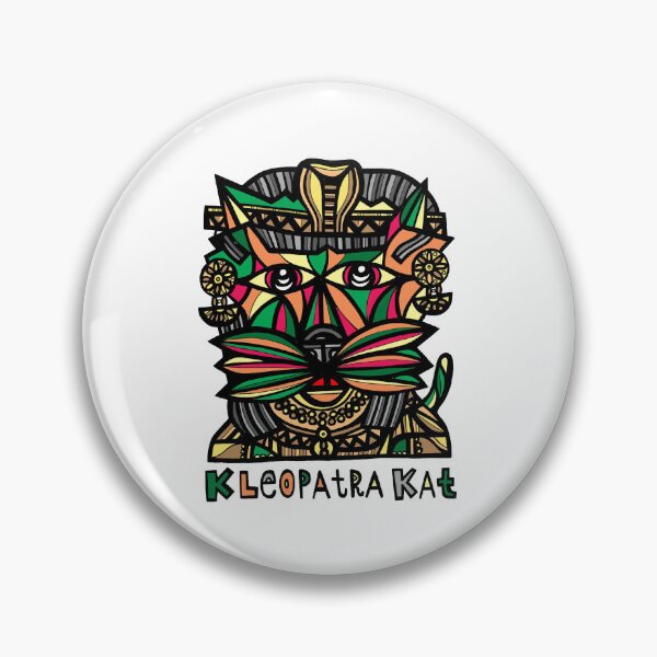 "Kleopatra Kat" Pin