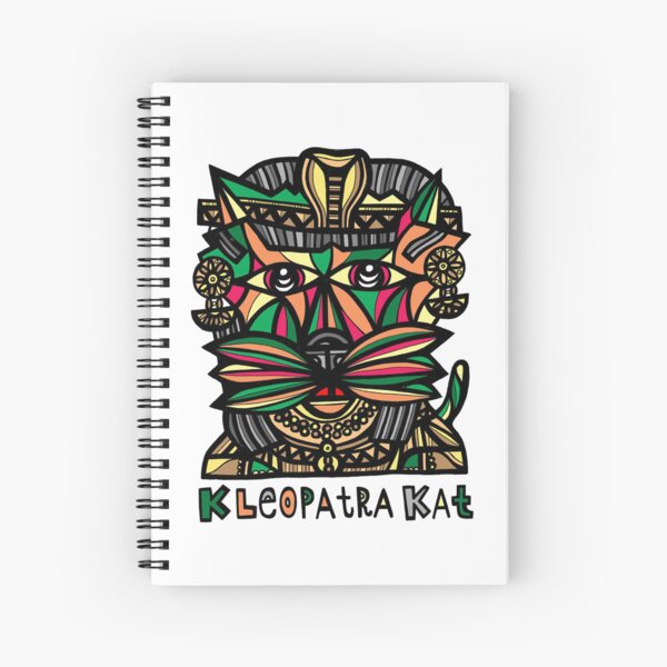 "Kleopatra Kat" Spiral Notebook