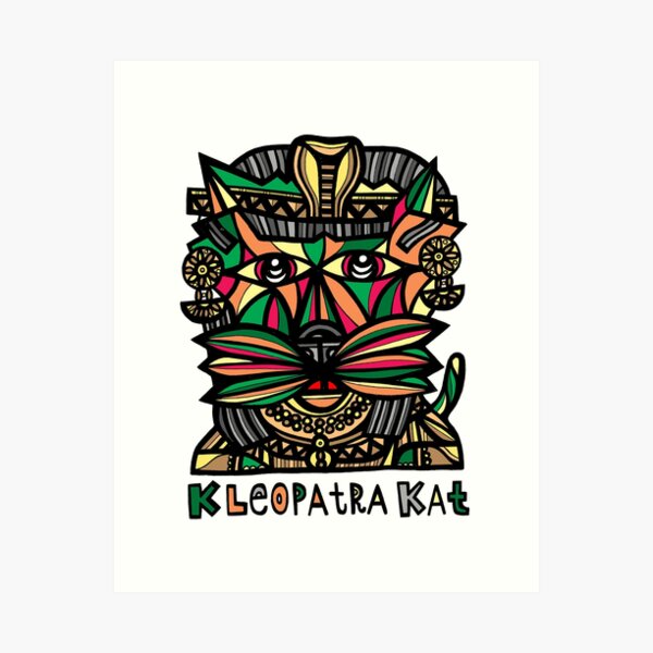 "Kleopatra Kat" Art Print