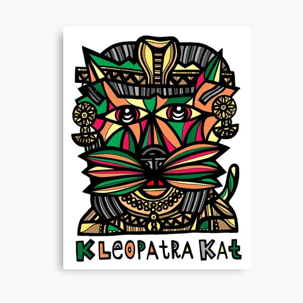 "Kleopatra Kat" Canvas Print