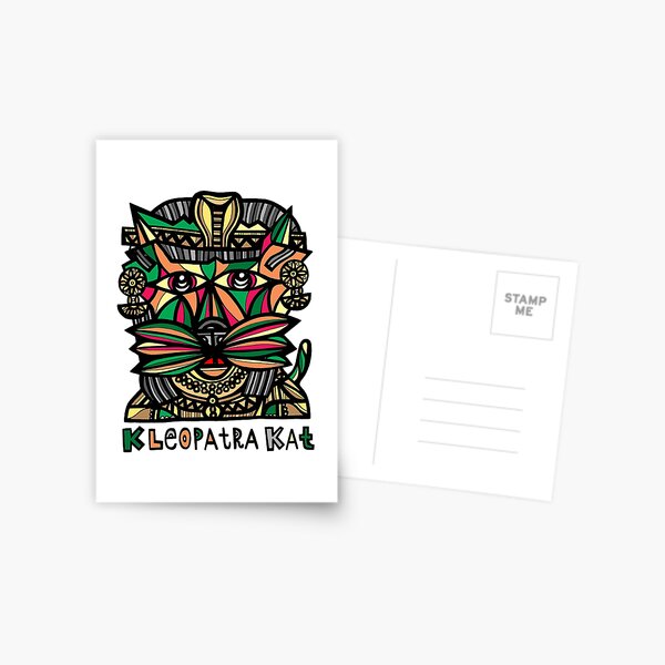 "Kleopatra Kat" Postcard