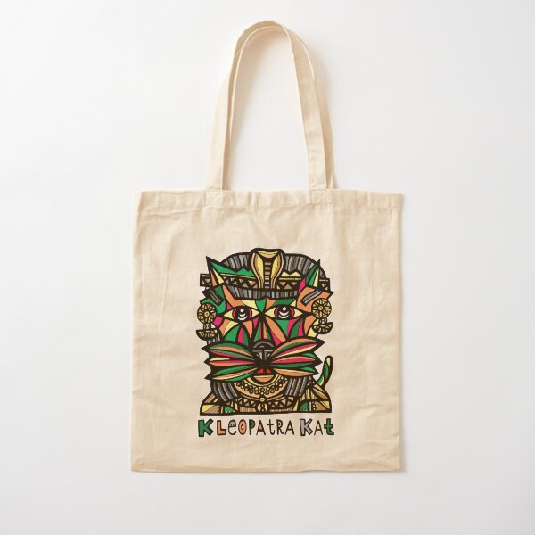 "Kleopatra Kat" Cotton Tote Bag