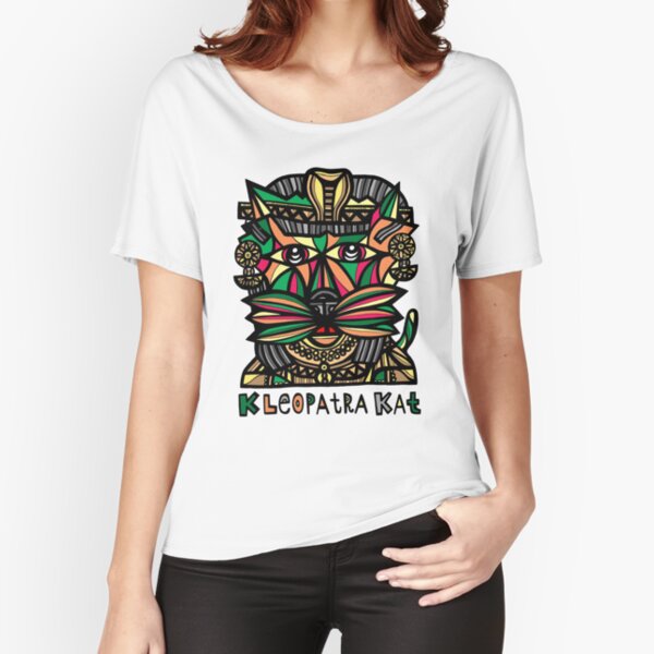 "Kleopatra Kat" Relaxed Fit T-Shirt