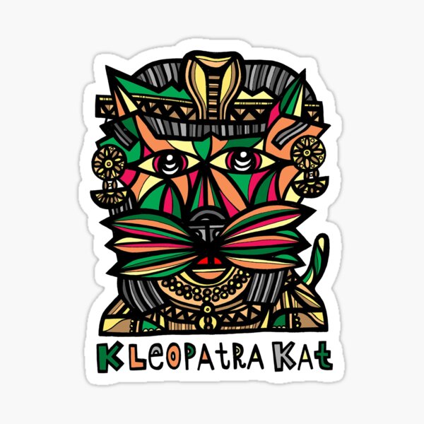 "Kleopatra Kat" Sticker