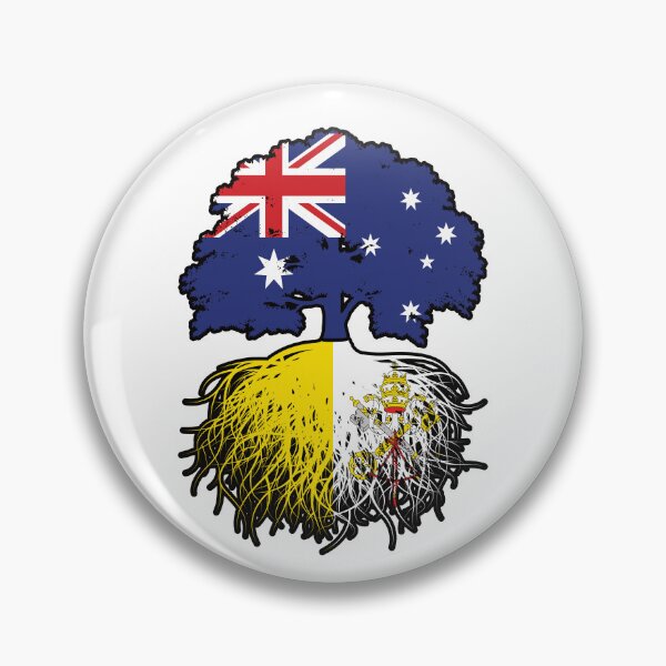 Item preview, Vatican Australian Australia Tree Roots Flag designed and sold by FlagX.