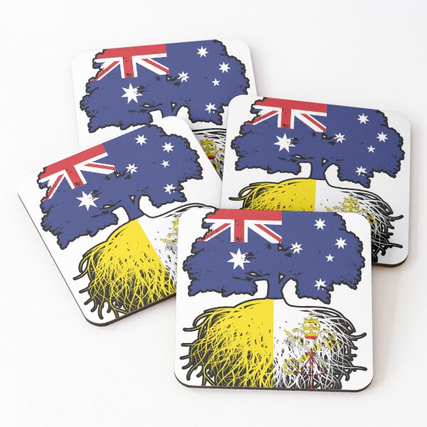 Item preview, Vatican Australian Australia Tree Roots Flag designed and sold by FlagX.