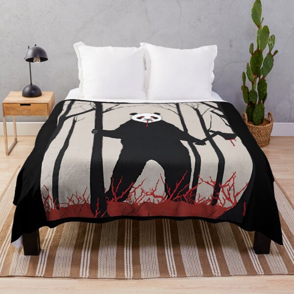 Item preview, Halloween Panda, Scary Panda in the Forest. designed and sold by DotisDreams.