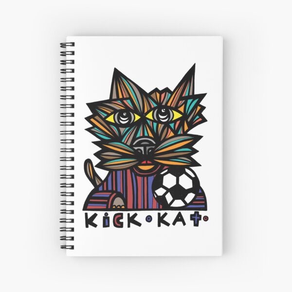 "Kick Kat" Spiral Notebook