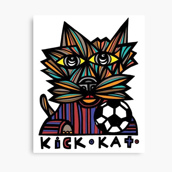 "Kick Kat" Canvas Print