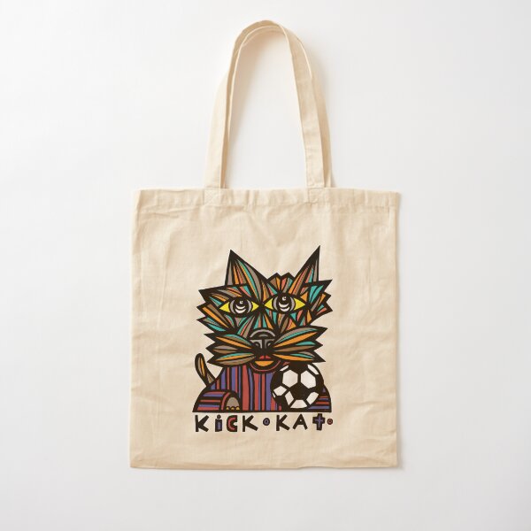 "Kick Kat" Cotton Tote Bag