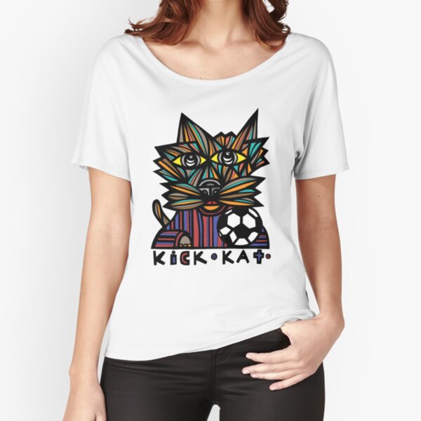 "Kick Kat" Relaxed Fit T-Shirt