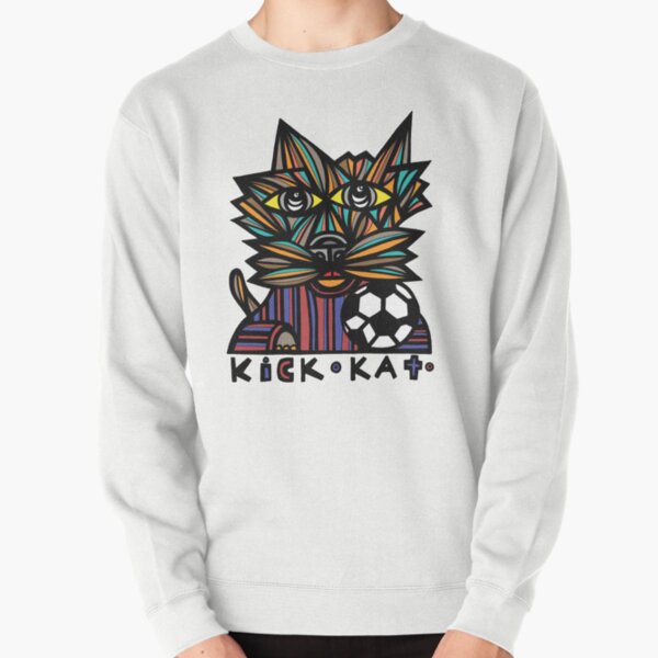 "Kick Kat" Pullover Sweatshirt