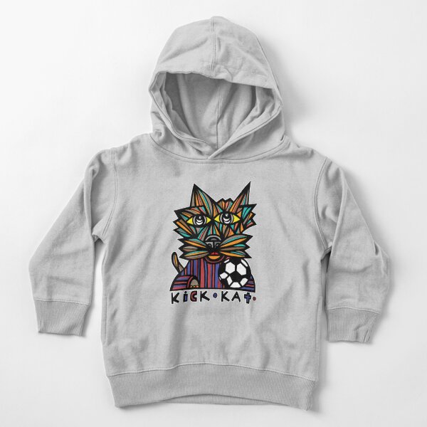 "Kick Kat" Toddler Pullover Hoodie