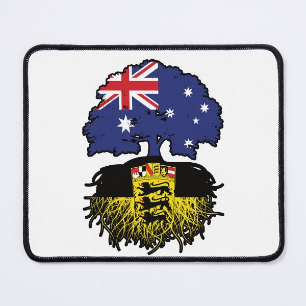 Item preview, Baden-Württemberg Swabian Australian Australia Tree Roots Flag designed and sold by FlagX.