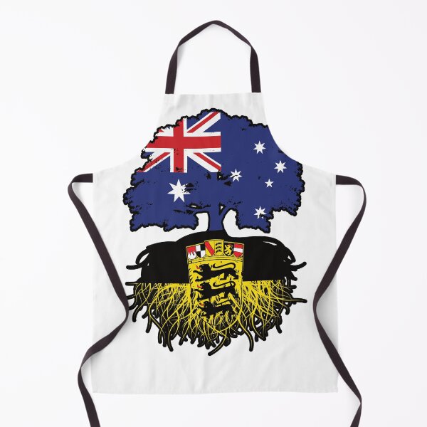 Item preview, Baden-Württemberg Swabian Australian Australia Tree Roots Flag designed and sold by FlagX.