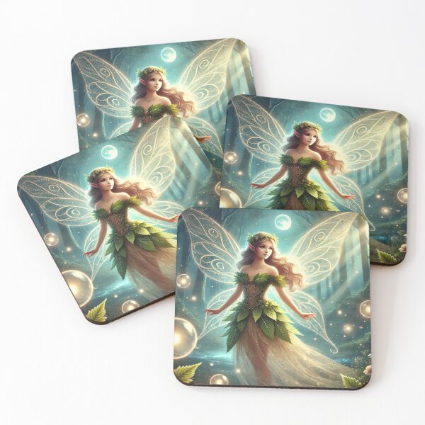 Item preview, The Enchanted Forest: Grace of the Moonlit Fairy designed and sold by aunins7.