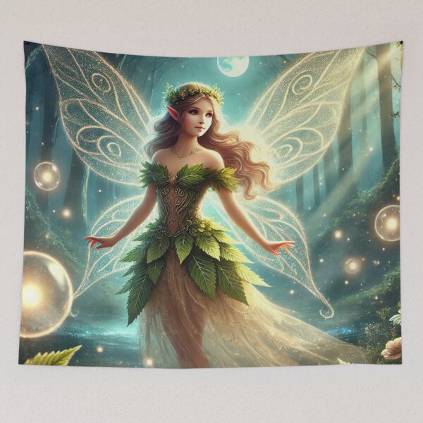 Item preview, The Enchanted Forest: Grace of the Moonlit Fairy designed and sold by aunins7.