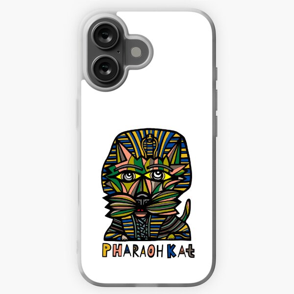 "Pharaoh Kat" iPhone Soft Case