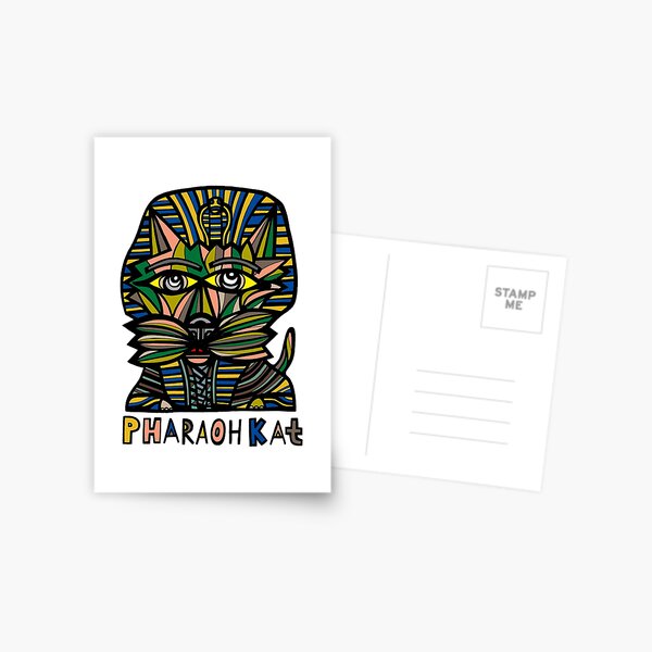 "Pharaoh Kat" Postcard