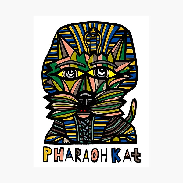 "Pharaoh Kat" Photographic Print