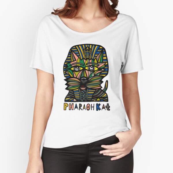 "Pharaoh Kat" Relaxed Fit T-Shirt