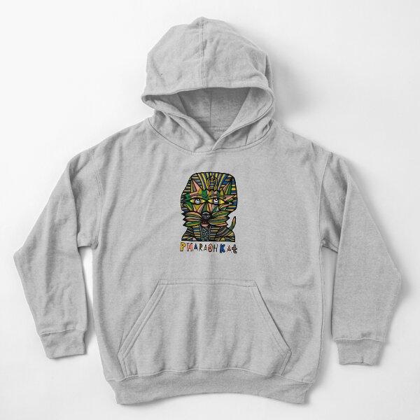 "Pharaoh Kat" Kids Pullover Hoodie