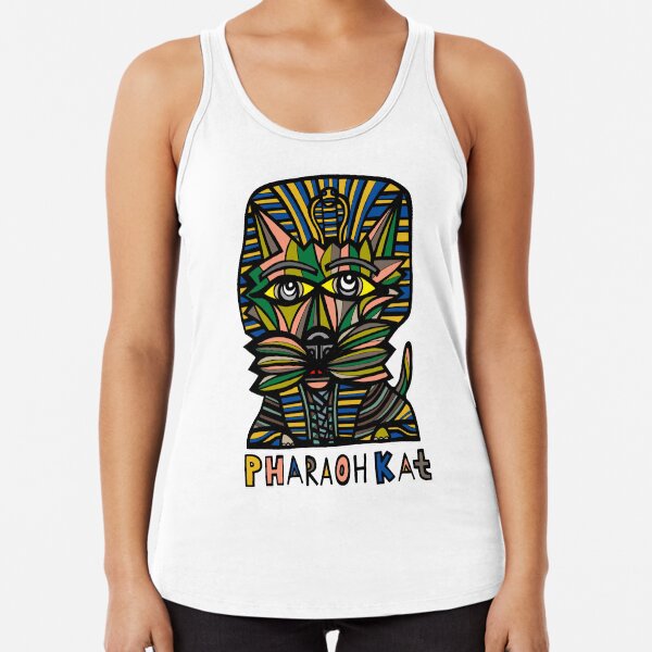 "Pharaoh Kat" Racerback Tank Top