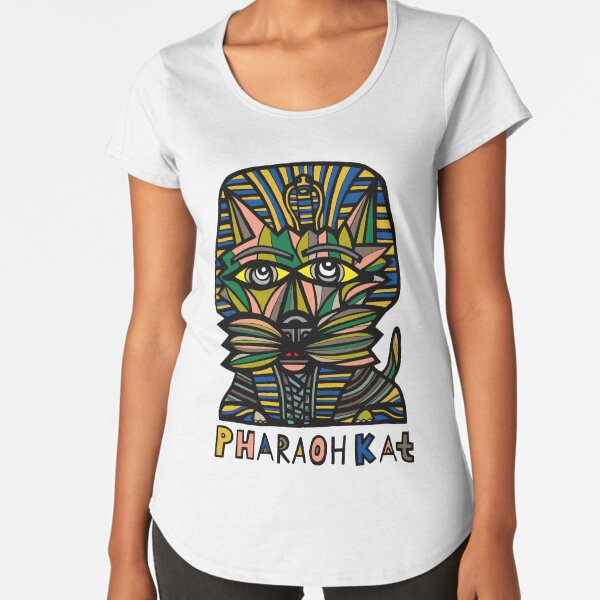 "Pharaoh Kat" Premium Scoop T-Shirt