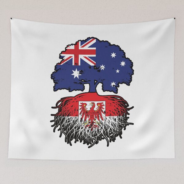 Item preview, Brandenburg Brandenburger Australian Australia Tree Roots Flag designed and sold by FlagX.