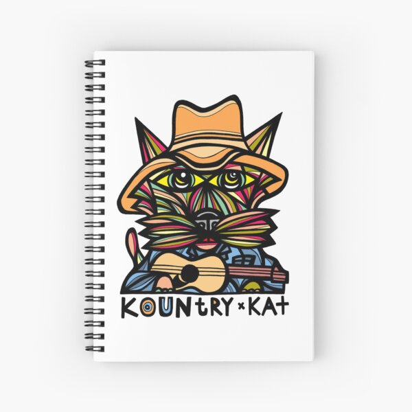 "Kountry Kat" Spiral Notebook