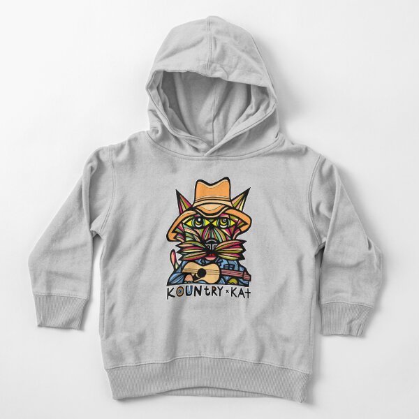 "Kountry Kat" Toddler Pullover Hoodie