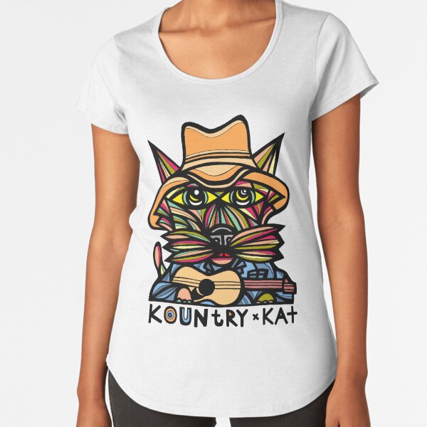 "Kountry Kat" Premium Scoop T-Shirt