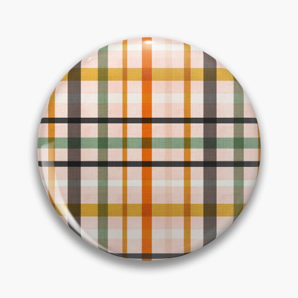 Item preview, Cottage Halloween Plaid Yellow designed and sold by susycosta.