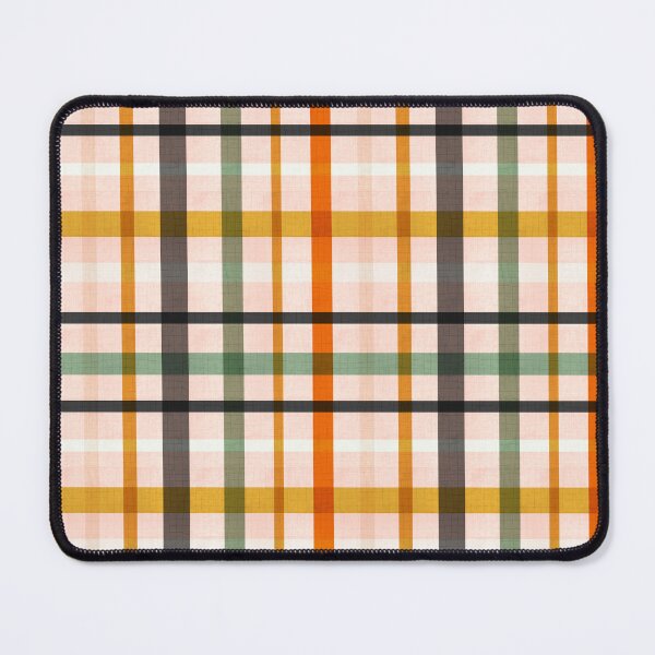 Item preview, Cottage Halloween Plaid Yellow designed and sold by susycosta.
