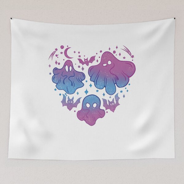 Item preview, Neon Halloween Ghost, Funny Halloween designed and sold by Chloemarti.
