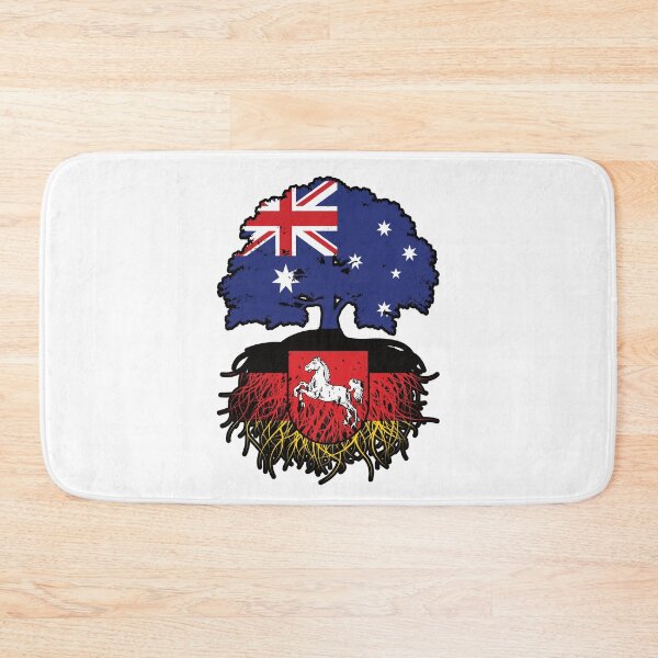 Item preview, Lower Saxony Lower Saxon Australian Australia Tree Roots Flag designed and sold by FlagX.