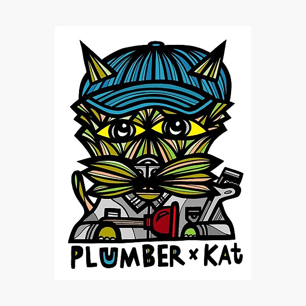 "Plumber Kat" Photographic Print